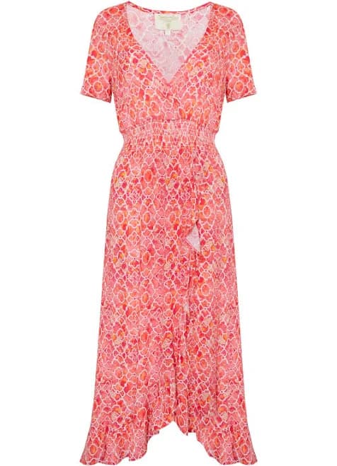 Sophia Alexia Croatia Crinkle Midi Dress