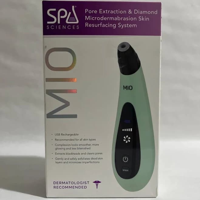 Spa Sciences MIO Diamond Microdermabrasion & Pore Extraction Skin Resurfacing System