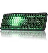 Amazon.com: ZORNHER ZH980 Mechanical Keyboard,95% Blue Creamy Keyboard with Number Pad,Hot-Swappable Custom Gaming Keyboard,Shine Through Dye Sublimation PBT Keycaps,Creamy Sounding Linear Switches : Video Games