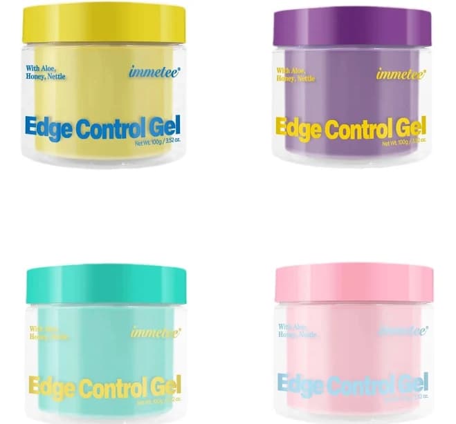 Wholesale bask and lather gel edge control edge control gel trong hold trong edge control gel raw material for edge control gel edge control brush