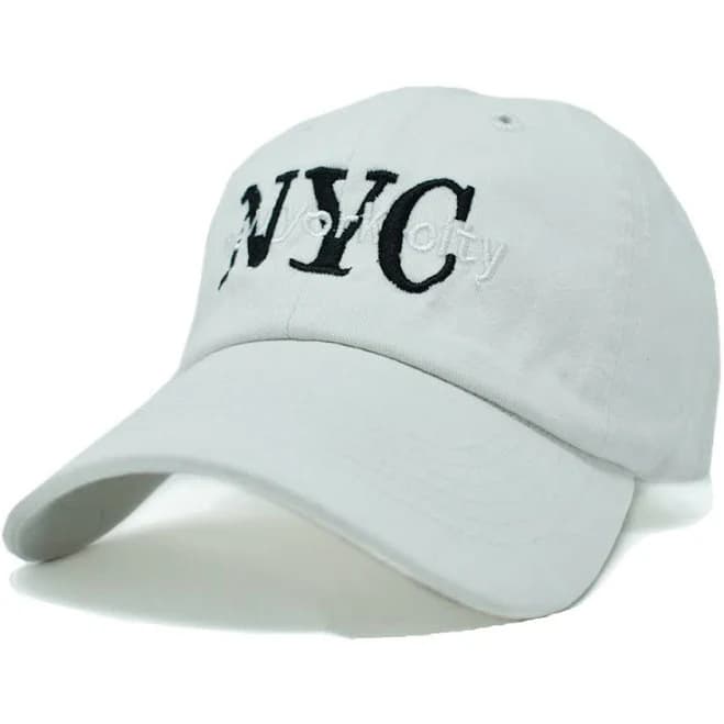 Adjustable Low Profile Embroidered Cap