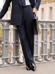 The Navy Wool² Suit - Mond