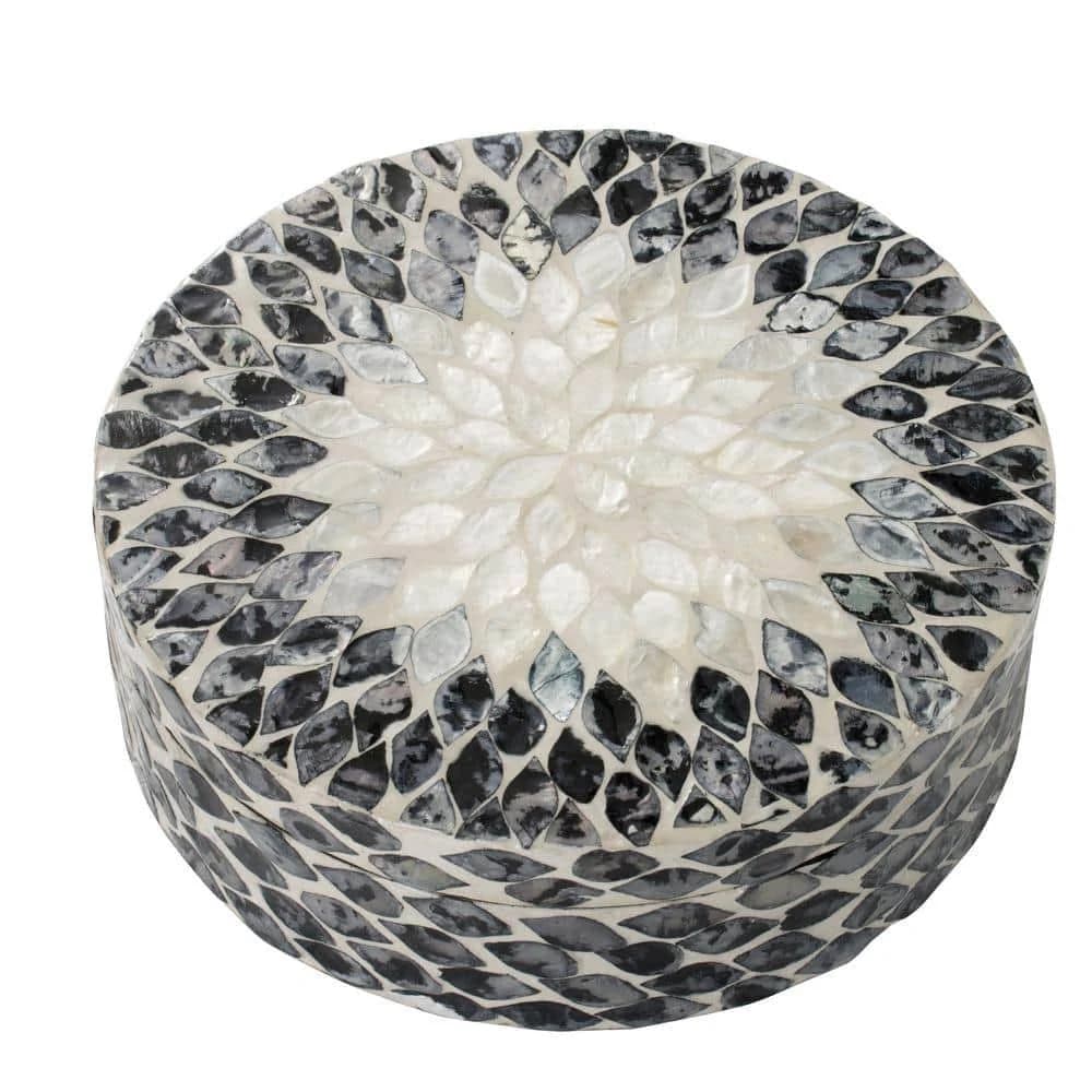 A&B Home 10" Vintage Glamour Decorative Box