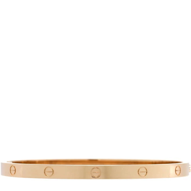 Cartier 18K Yellow Gold Medium LOVE Bracelet 19