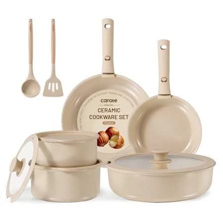Carote Ceramic Cookware Set 13 Pcs