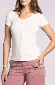Thread & Supply Kellie Button-Up Rib Top | Nordstrom