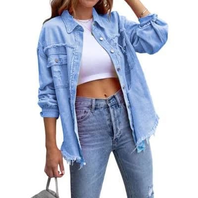 Women's Oversized Denim Jacket