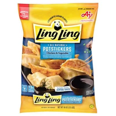 Ling Ling All Natural Chicken & Vegetable Potstickers