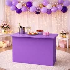 Collapsible Charcuterie Cart, Wooden Catering Snack Bar, Mobile Display Stand, Wood Catering Cart, Mobile Vendor Cart, Party Cake Display, color: RAW