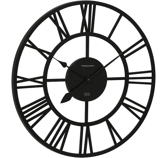 Mainstays 30" Battery Decorative Clock