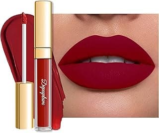 Dark Red Lipstick Matte for Women Superstay Long Lasting Lipstick Smudgeproof Dark Liquid Lipsticks Cruelty Free Lip Makeup (DM18 Oxblood Red)