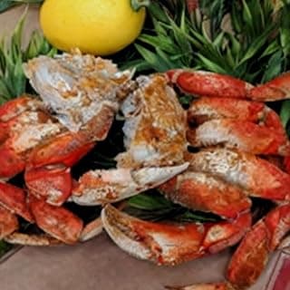 iLoveCrabs | Colossal Dungeness Crab Leg Clusters | 3–12 LB | Freshly Frozen | Sweet & Succulent Crab Meat for Steaming, Boiling, or Baking