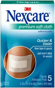 Nexcare Premium Soft Cloth Adhesive Pads