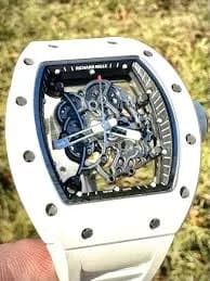 Richard Mille Bubba Watson White Ceramic RM055 - MINT Condition