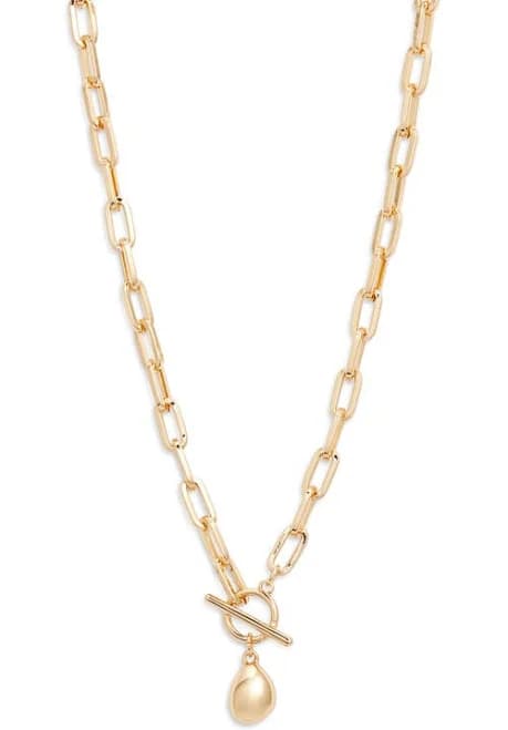 Nordstrom Pebble Pendant Necklace