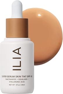 Super Serum Skin Tint SPF 40 | Non-Comedogenic, Vegan, Lightweight to Help Against Blue Light, + Pollution while Hydrating, Smoothing, + Refining (Kokkini ST12, 1 fl oz | 30 ml)