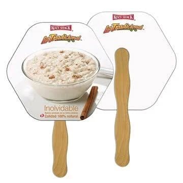 Hexagon Fast Hand Fan with 2 Sides