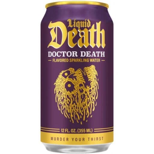 Liquid Death Dr Death Sparkling Water