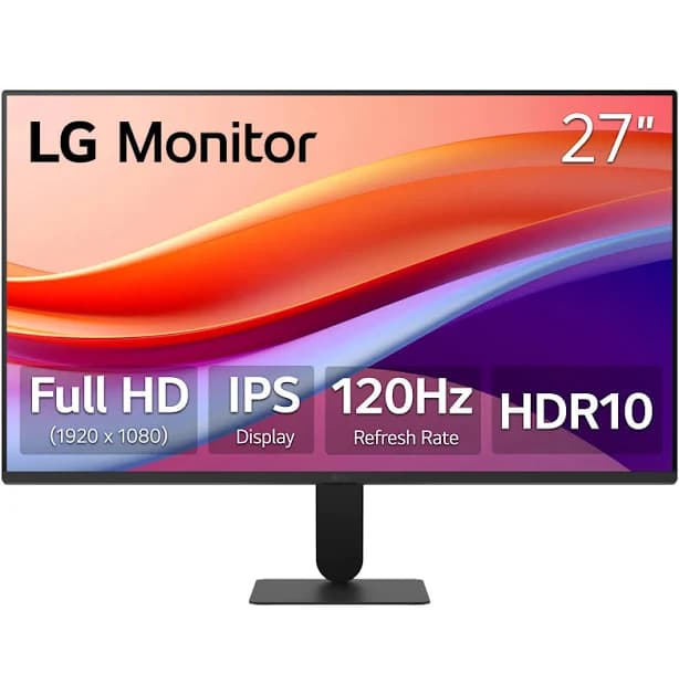 LG 27" IPS FHD 120Hz Monitor with HDR10