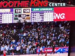 Lakers Vs Pelicans Ticket Lebron Last Game before scoring record broken Kareem | eBay