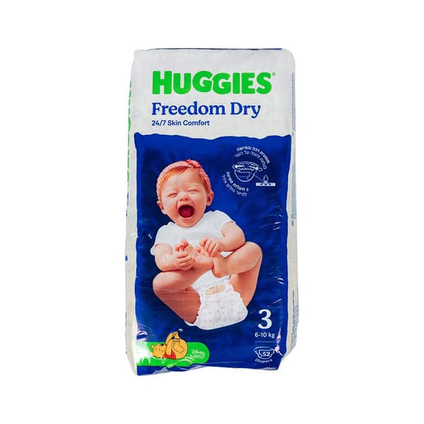 Huggies Freedom Dry Diapers, Size 3