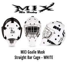 Mix Sports MX-3 Senior Goalie Mask - White | eBay