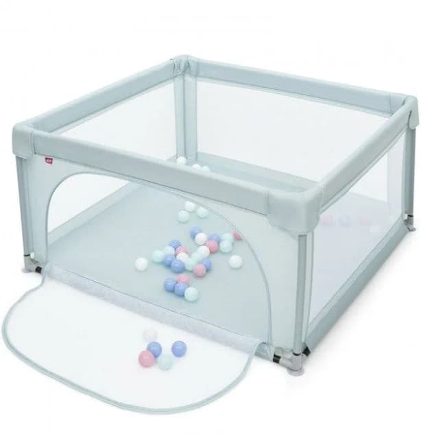 Baby Playpen Extra Large Playard for Babies with 50 Balls