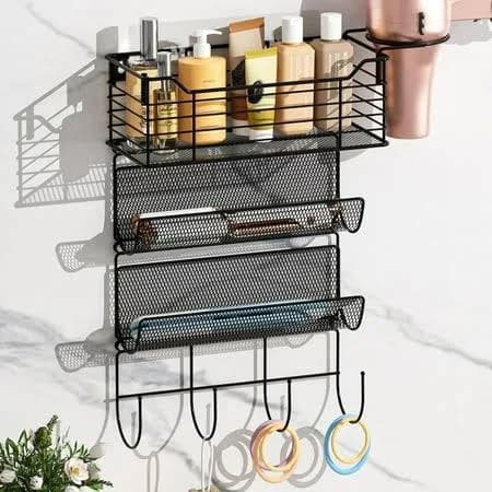 Subekyu Metal Hair Tool Organizer