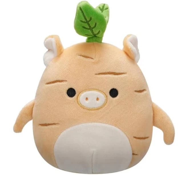 Squishmallow Turnip Pig