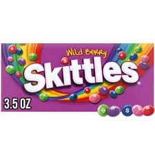 Skittles Wild Berry Chewy Candy Theater Box Box