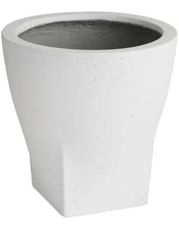 World Market Milos Large White Textured Outdoor Planter