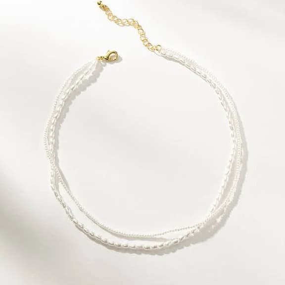 Uncommon James Layered Pearl Necklace