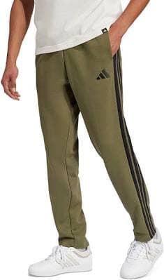 adidas Men's Essentials Fleece Open Hem 3-Stripes Pants