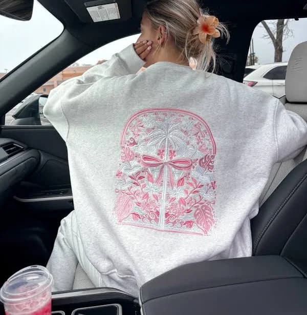 Tropical Palms Sweatshirt
