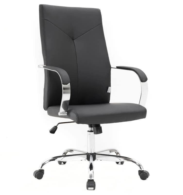 LeisureMod Sonora Modern High-Back Leather Conference Office Chair