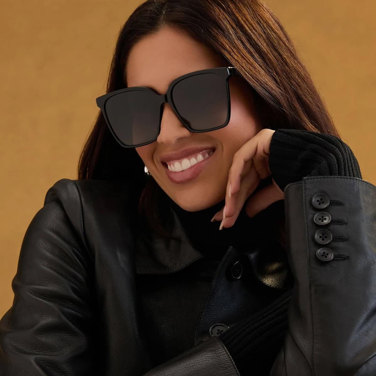 Naomi Square Polarized Sunglasses