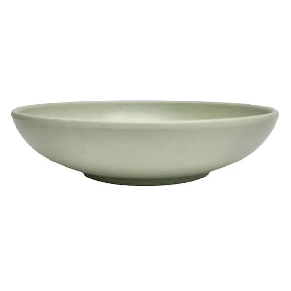 at Home Matte Green Melamine Coupe Pasta Bowl
