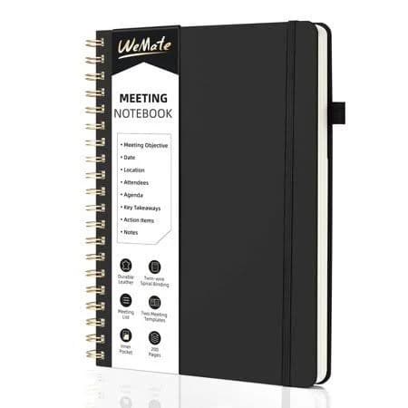 Wemate Wide Rule Spiral Notebook