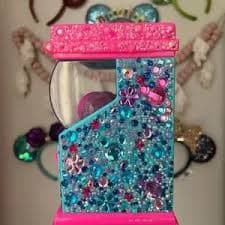 Disney | Toys | Disney Bling Gum Ball Machine Dispenser For Doorable Squishalots Handmade | Poshmark