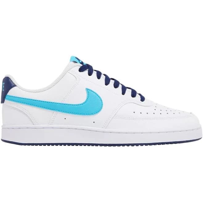 Nike Court Vision Low 'White Turquoise Blue' | Men's Size 8.5