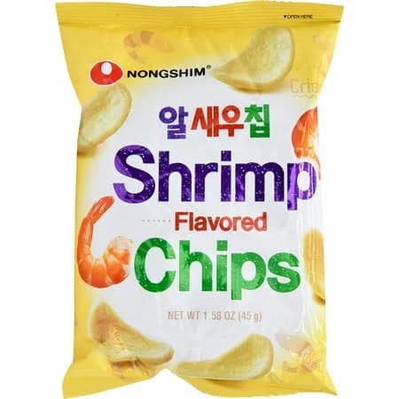 Nongshim Shrimp Flavored Chips, 1.58 Oz., Size: 1.58 fl oz