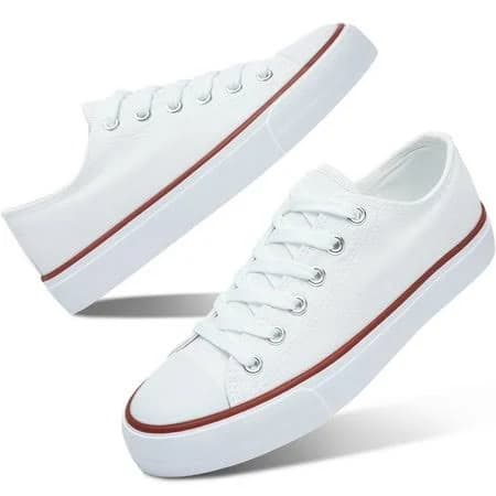 Women's Classic Low Top Canvas Tennis Shoes