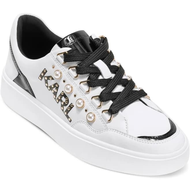 Karl Lagerfeld Women's Paris Stazie Lace-Up Sneakers