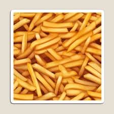 French Fries Pattern" Pin for Sale by JoanNinjaHen | Redbubble