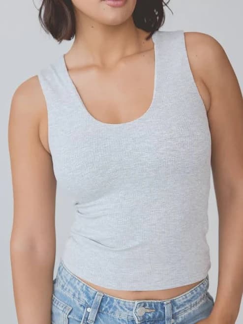 Ribbed Scoop Tank
