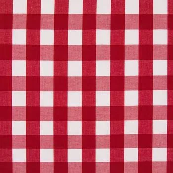 Red - Gingham Fabric