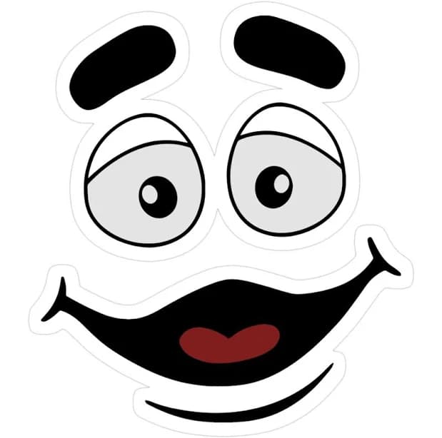 Purple Grimace Mcdonalds Cartoon Mcdonald's Sticker