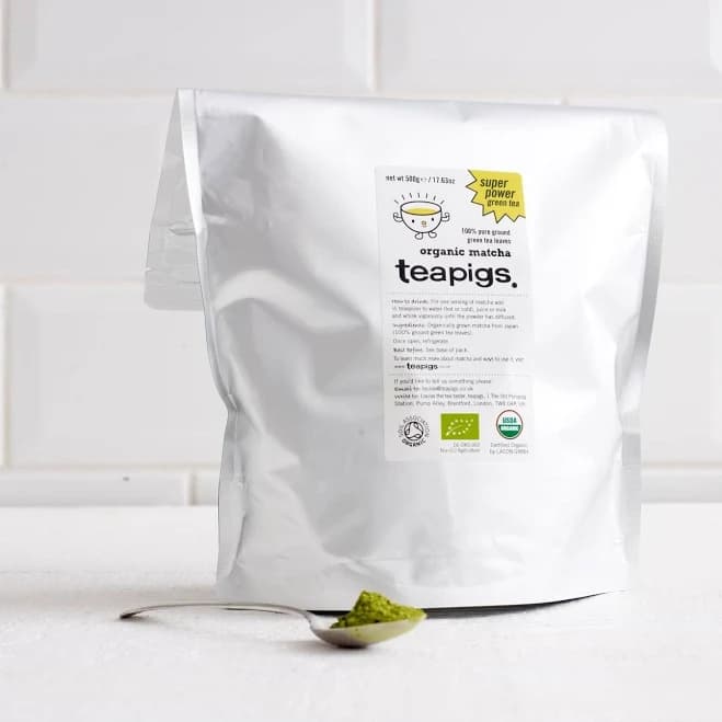 Teapigs Premium Organic Matcha Green Tea Pouch
