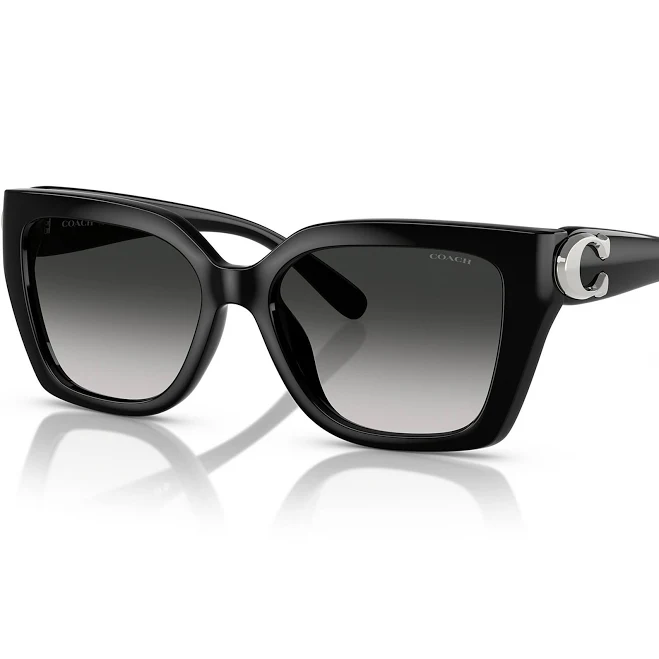 Coach Women's Maxi Sculpted C Square Cat Eye Sunglasses
