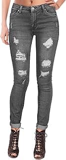 Women's Butt Lift Super Comfy Stretch Ripped Skinny Jeans